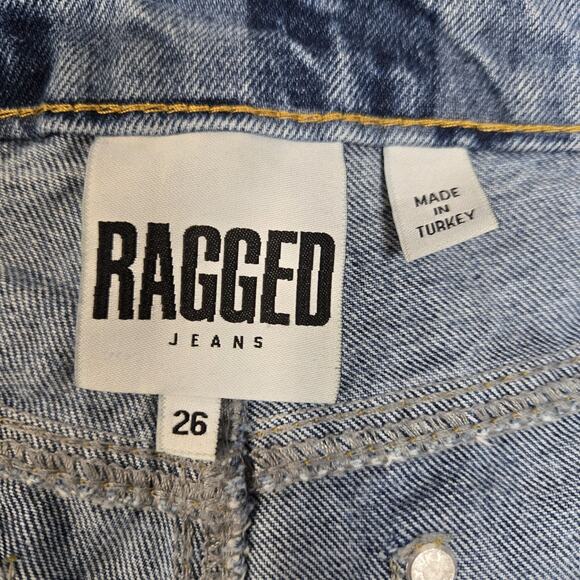 Ragged Priest Checkered Jeans Womens 26 Wide Leg Ankle High Rise Punk Emo Cotton - Picture 7 of 13